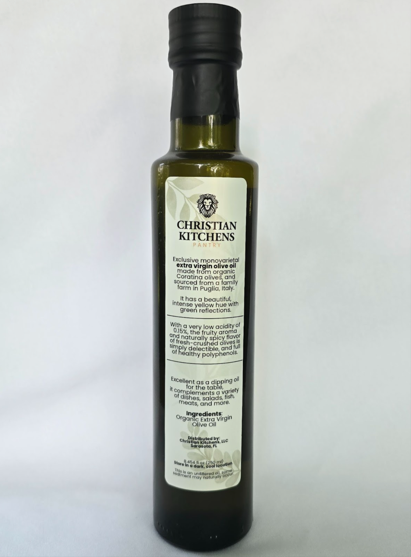 Organic Extra Virgin Olive Oil