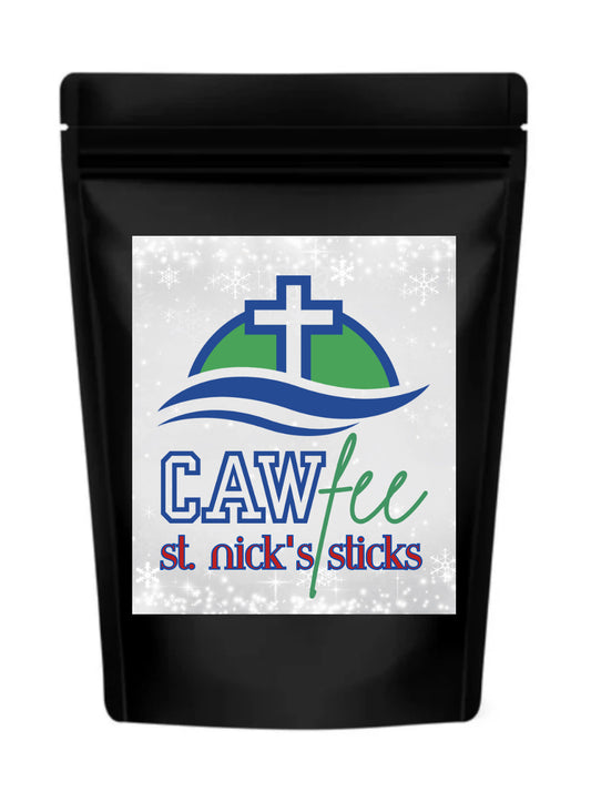 CAWfee- St. Nick’s Peppermint Sticks Brew