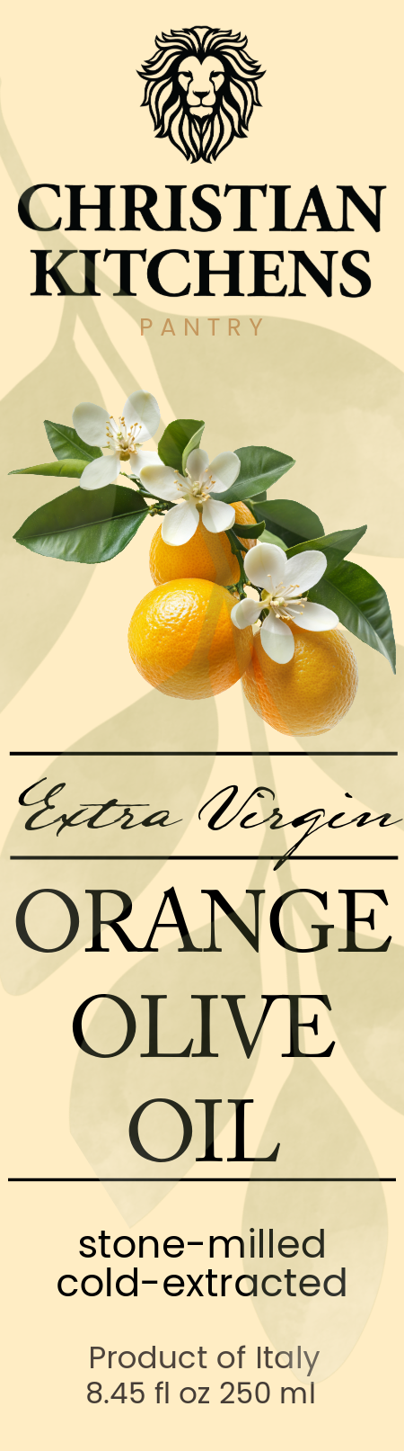 Orange Olive Oil