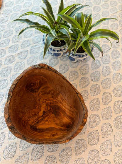 Olive Wood Salad Bowl
