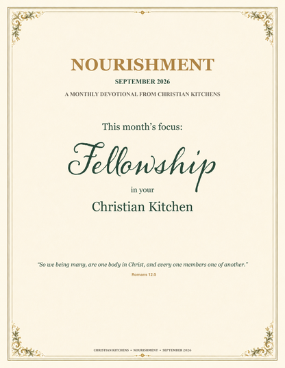 Monthly Devotional